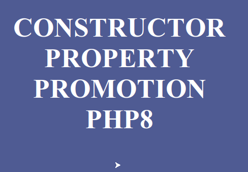 Constructor property promotion в PHP