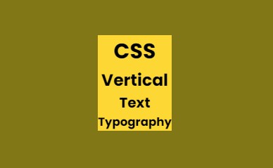 Вертикальный текст на CSS.
