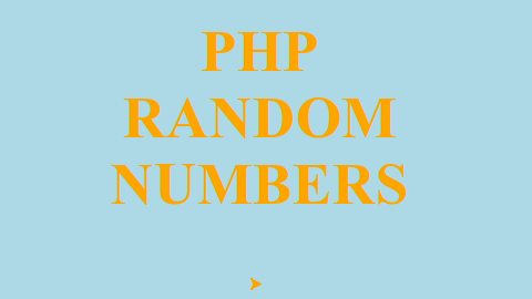 Способы генерации случайных чисел в PHP