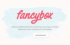 Настройка галереи Fancybox 3