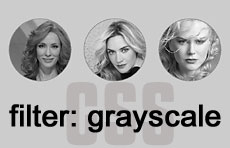 CSS свойство filter grayscale на практике