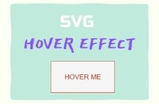 SVG hover эффект для кнопки