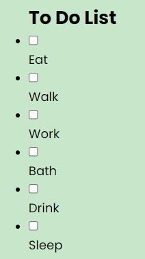 Как создать To Do List на чистом CSS.