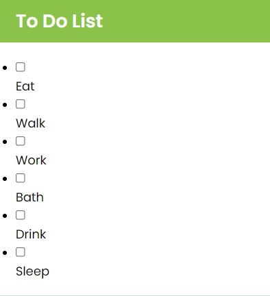 Как создать To Do List на чистом CSS.