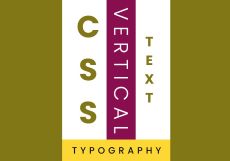 Вертикальный текст на CSS