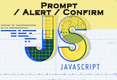 Примеры prompt, alert и confirm в JS