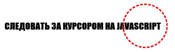 Как изменить курсор мыши на JavaScript.