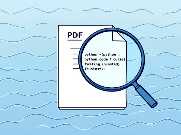 Как искать текст в PDF с помощью Python