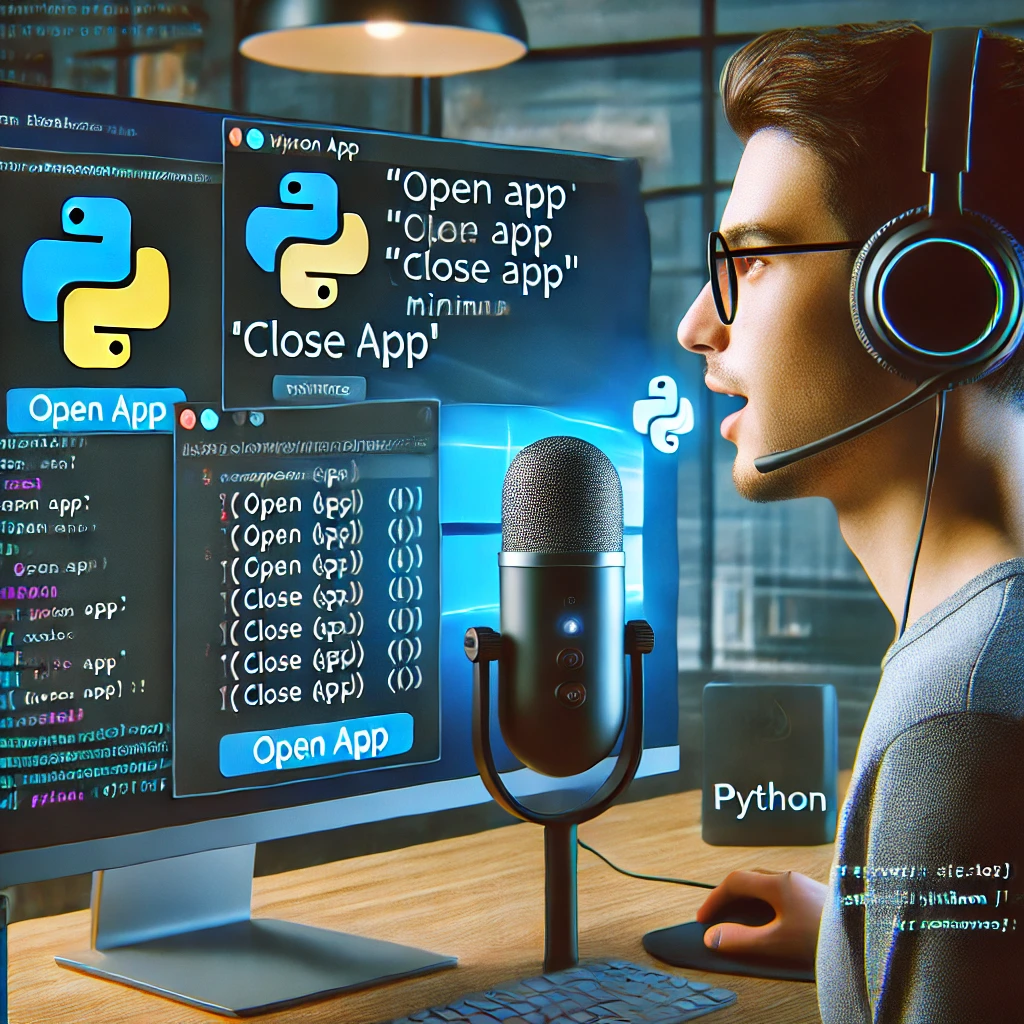 Управление приложениями Windows с помощью голосовых команд на Python