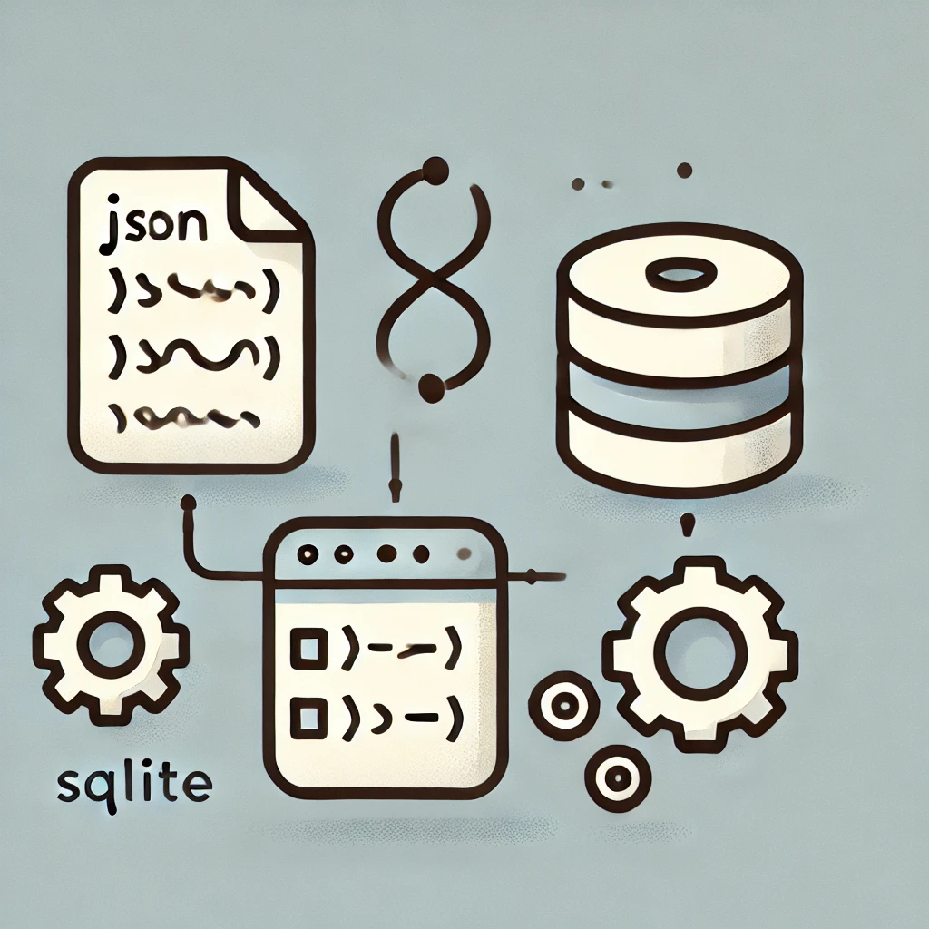 Чтение  JSON файла и запись в SQLite