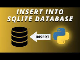 Вставка данных в SQLite с Python