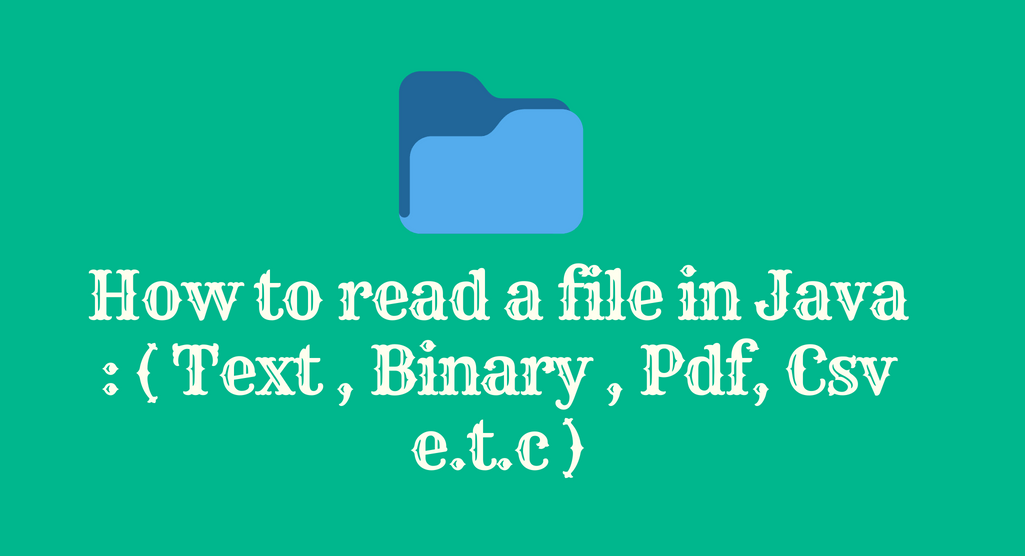 Как прочитать текстовый файл в Java?