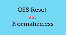 Когда использовать reset.css и normalize.css.