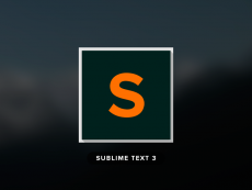 Конфигурация для Sublime Text.
