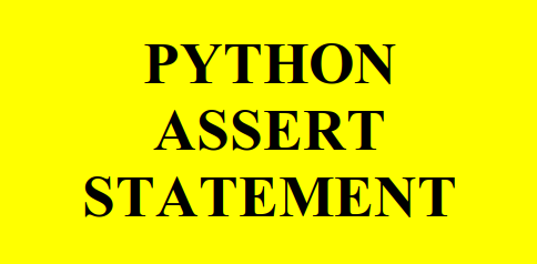 Применение assert в Python