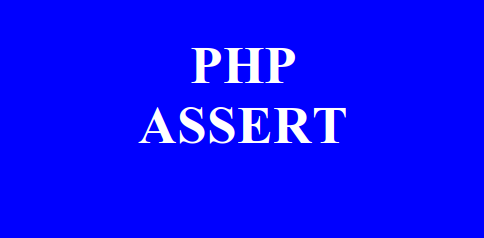 Использование assert в PHP